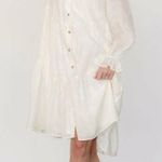 Baltic Born Breanna Button Down Cream Midi Dress Photo 0