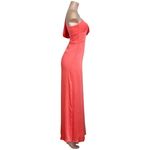 Sachin + Babi Chelsea One Shoulder Bow Gown, Coral, 0 (US) Photo 6