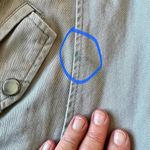 Skies Are Blue  gray hooded jacket size medium Photo 4