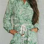 These Three Boutique Ibiza Green Romper Photo 5