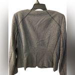 Tahari  Chic Gray Pantsuit | Size 14 | Cotton Blend Business Set | Altered Hem Photo 2