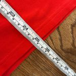 Tommy Hilfiger  NWT red cotton polo shirt large Photo 7