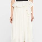 3.1 Phillip Lim NWT  plissé petal drape Ecru skirt. Size 8 Photo 6