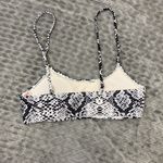 Romwe Snake Print Black and White Bikini Size Medium Photo 2