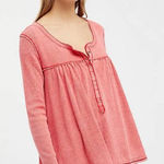 Free People  Kai Thermal Long Sleeve Top Photo 0