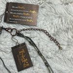 Treska Urban Renewal Collection Tiered Necklace Blue Photo 8