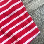 Vineyard Vines  Dress Womens M RED/WHITE Stripe Sankaty Stretchy Shift #60 Photo 8