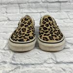 Vans Classic Slip On Shoes Flocked Leopard Print Womens 5.5 (Mens 4) Photo 2