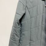 Zella Dark Teal/Gray Hooded Winter Jacket Photo 4