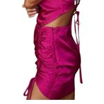 12th Tribe Women's Pink Mini Skirt Size Large Photo 9