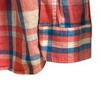 J.Crew Women's XS Plaid Button Photo 3