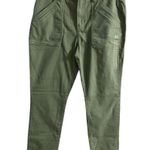 American Eagle classic stretch skinny olive green trousers Sz 12 short Women NWT Photo 0