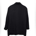 EXPRESS NEW $168  Oversized Boyfriend Blazer Women's Medium/Large Black Office Photo 3