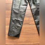 Harvé Benard Harve Bernard By Bernard Holtzman Black Leather Pants Size 6 Photo 6