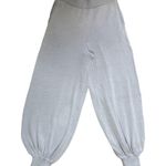 Free People Beach Nolan Knit Lavender Lilac High Waist Genie Linen Blend Pants Photo 2