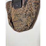 Chico's Women's Packable Foldable Travel Purse Animal Leopard Zip Top Tote Bag Photo 3