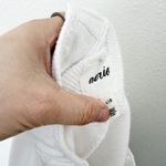 Aerie [] White High Rise Beach Party Pull On Sweatshorts Dolphin Hem Size Large L Photo 10