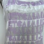 Just Cavalli striped semi-sheer racerback logo tank top size XS extra small Photo 2