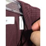 Lark & Ro Red V Neck Dress 12 Minimalist Quiet Luxury Career Dark Romantic Photo 5