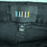 Rails The Larchmont High Waist Skinny in Onyx. Size 26 Photo 4