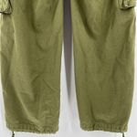 TNA Aritzia Supply Cargo Pants Green Heavyweight Cotton Baggy Women’s Size 0 Photo 7