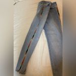 Knox Rose  Light Blue Skinny Jeans with Multicolor Stripe Photo 6