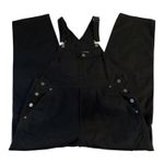 Harley Davidson Vintage Harley-Davidson Denim Bib Overalls L Made in USA Black Jeans Workwear Photo 0
