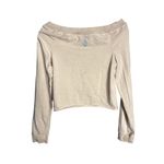 Free People NEW FP Movement Hot Shot Easy Set Medium Tan Long Sleeve Shorts Photo 4