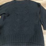 Aerie  Cable Knit Black Soft Sweater Women’s Small Photo 1