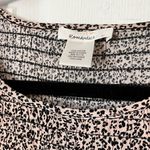 Urban Romantics Mini Leopard Print Smocked Top - Size L Photo 1