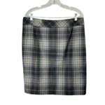 Eddie Bauer Gray Wool Skirt Women's Size 12 Lined NEW Photo 5