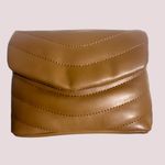 NWT The Drop Women's Rylee Quilted Belt Bag, Cognac Brown Photo 3