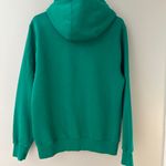 Nike Green logo hoodie Club Fleece Chenille Futura Pullover Men’s Small Photo 4