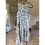 Disney  Cinderella Mini Dress Ditsy Floral Romantic Enchanted Whimsical Pastel L Photo 2