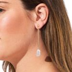 Torrid 🎄 Pearl Linear Earrings Photo 1