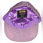 Soft Pink/Purple Textured Newsboy Hat with Short Brim Pink Photo 2