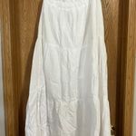 a.n.a White Tiered Maxi Skirt Photo 1