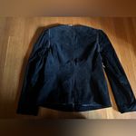 RLZ Black Suede Zipper Jacket with Detachable Sleeves, Size 10, NWT Photo 8