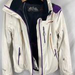 Eider Shawnee White Ski Snowboard Coat Size 38 / Small Photo 0