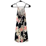 Day & Night Navy Blue Floral Sleeveless Crisscross Back Cocktail Dress Women Med Photo 1