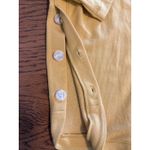 J.Jill  Luxe French Terry Side Button Tunic Top Butter Yellow Soft Cozy Size S Photo 7