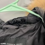 Andrew Marc  Women's Kendell Genuine Coyote Fur Trimmed Quilted Jacket, med Photo 4