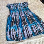🌺 3/$20 SALE! WET Blue tie dye dress swim coverup Size M Photo 1