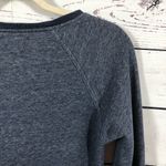 Everlane  The Crew Sweatshirt: Marled Navy Blue Photo 6