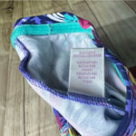 Garnet Hill Zinni by Garnet‎ Hill Vibrant Purple Floral Workout Tank Top Photo 6