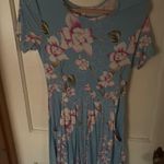 A Soft And Cute Floral Floaty Dress Multi Size M Photo 2