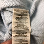 We The Free ‎  people SZ XS BLUE WAFFLE KNIT V-NECK SWEATER CUFF SLEEVE BOHO TOP Photo 9