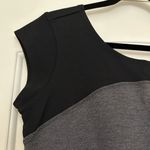 Athleta NWT  Illusion Dress Black/Gray M $98 MSRP Photo 6