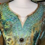 B.L.E.U. Petites Colorful Boho Top Size undefined Photo 2