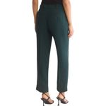 Rebecca Taylor  Cigarette Pants Emerald Green 6 Slim Fit Ankle Crop Photo 1